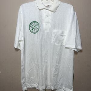 Men’s Vintage B A Sportsman Club By Hartwell Pocket Polo Size XL USA Made Toledo